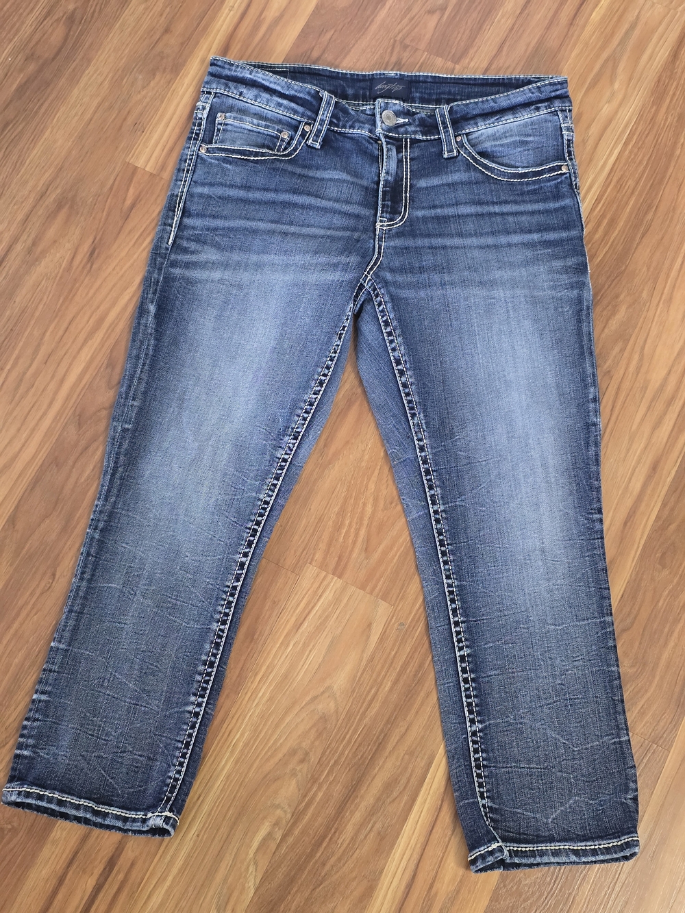 Daytrip Mid Wash Cropped Boyfriend Jeans